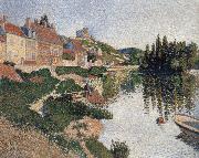 riverbbank les andelys Paul Signac